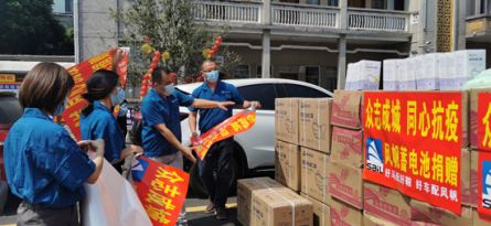 中國船舶風(fēng)帆銷售廣州分公司攜手經(jīng)銷商捐贈防疫物資，助力疫情防控